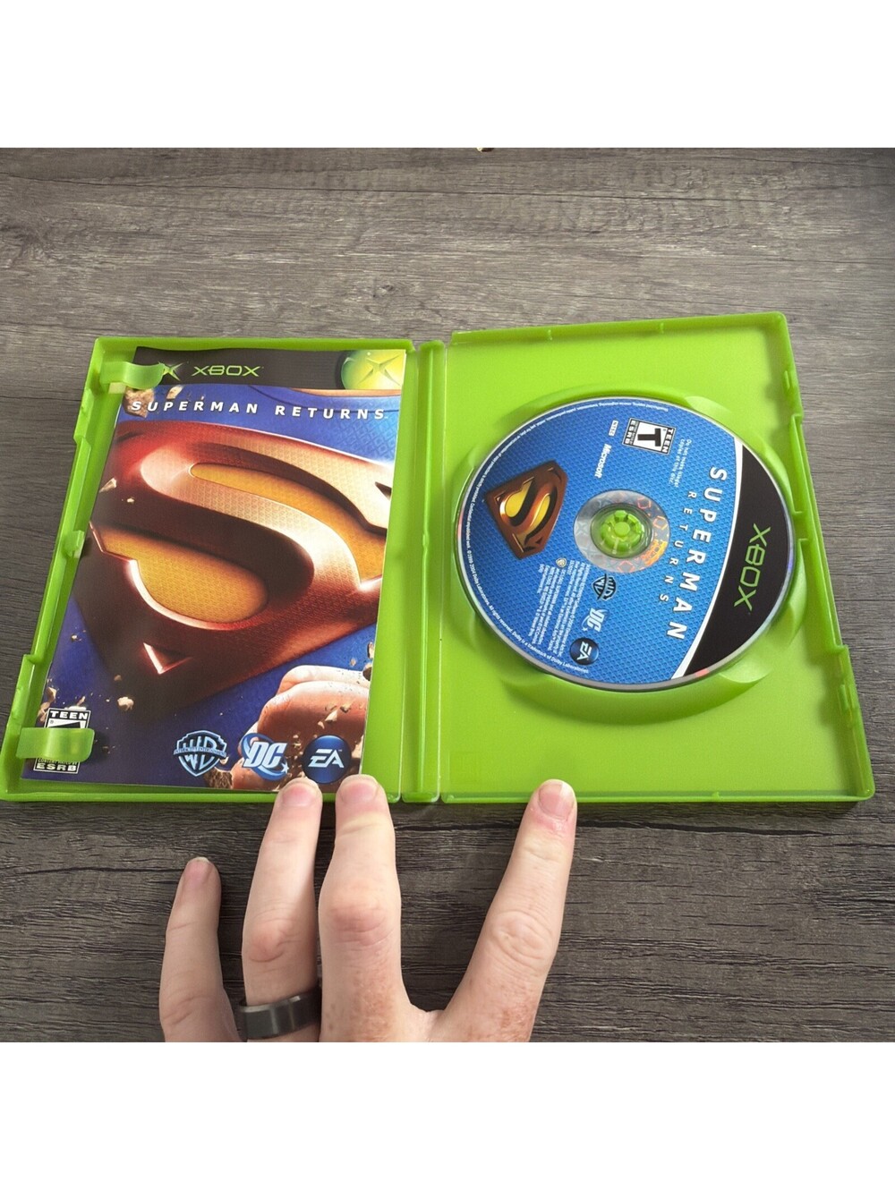 Superman Returns: The Video Game (Microsoft Xbox, 2006) Complete CIB - Tested